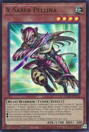 X-Saber Pellina  [L26D-ENX14] Ultra Rare 1st Edition