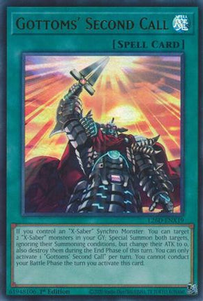 Gottoms' Second Call  [L26D-ENX19] Ultra Rare 1st Edition