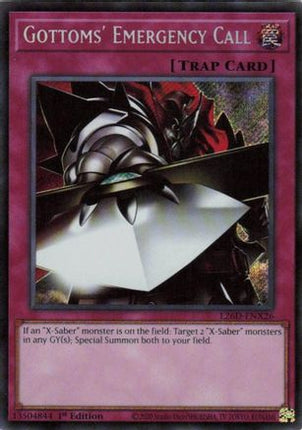 Gottoms' Emergency Call  [L26D-ENX26] Secret Rare 1st Edition