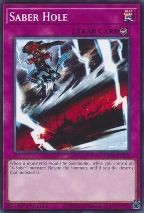 Saber Hole [L26D-ENX27] Common / Short Print 1st Edition