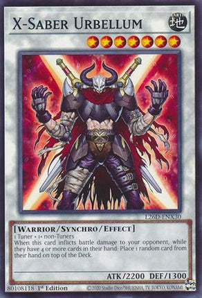 X-Saber Urbellum [L26D-ENX30] Common / Short Print 1st Edition