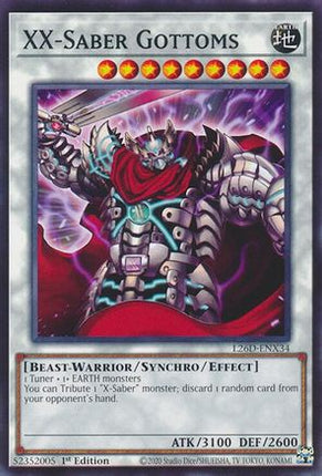 XX-Saber Gottoms [L26D-ENX34] Common / Short Print 1st Edition