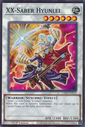 XX-Saber Hyunlei [L26D-ENX35] Common / Short Print 1st Edition
