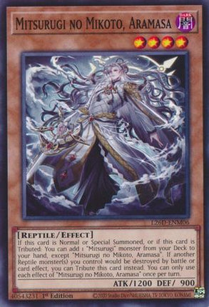 Mitsurugi no Mikoto, Aramasa [L26D-ENM06] Common / Short Print 1st Edition