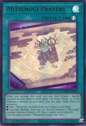 Mitsurugi Prayers  [L26D-ENM14] Ultra Rare 1st Edition