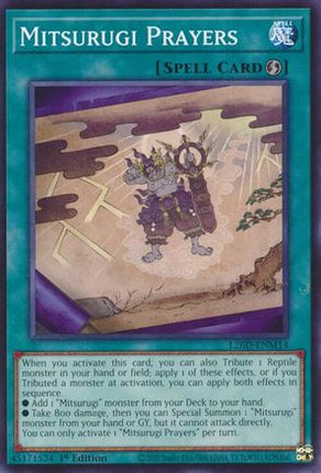 Mitsurugi Prayers [L26D-ENM14] Common / Short Print 1st Edition
