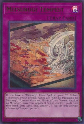 Mitsurugi Tempest [L26D-ENM21] Ultra Rare 1st Edition