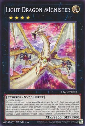 Light Dragon @Ignister [L26D-ENM27] Common / Short Print 1st Edition