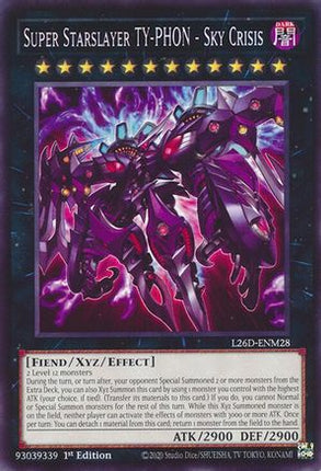 Super Starslayer TY-PHON - Sky Crisis [L26D-ENM28] Common / Short Print 1st Edition
