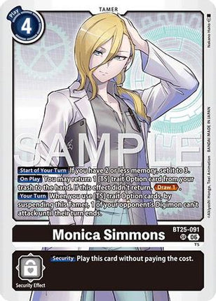 Monica Simmons [BT25-091] [Dual Revolution] Foil
