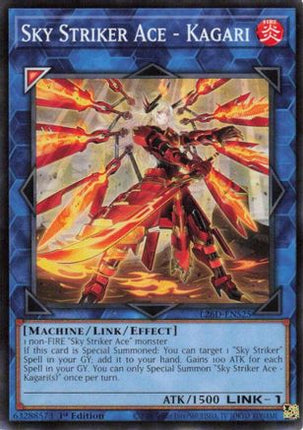 Sky Striker Ace - Kagari (Alternate Art) [L26D-ENS25] Common / Short Print 1st Edition