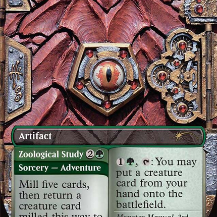 Monster Manual // Zoological Study (Borderless) [Secret Lair Drop] Foil