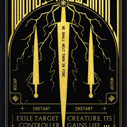 Swords to Plowshares [Secret Lair Drop] Etched Foil