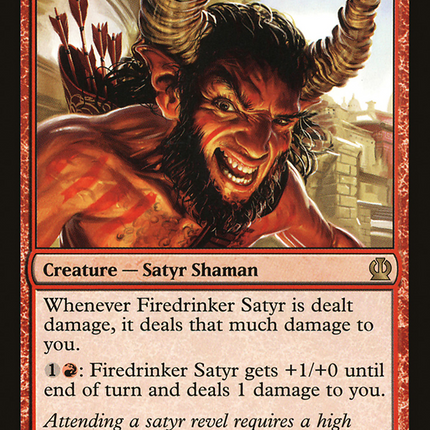 Firedrinker Satyr [Theros]