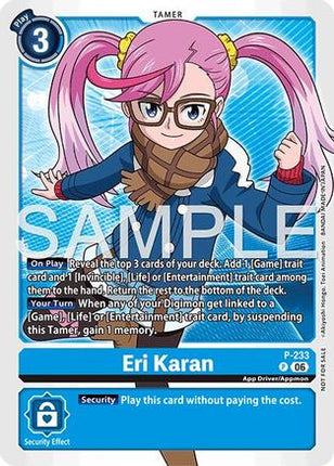 Eri Karan (Store Tournament 2026 Vol. 2 Participation Pack) [P-233] [Digimon Promotion Cards]