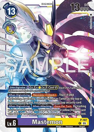 Mastemon - P-187 (Reprint) [P-187] [Advanced Booster Digimon Generation] Foil