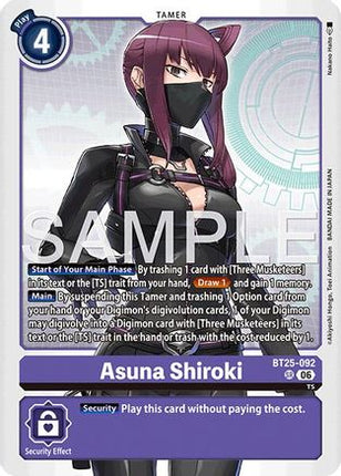 Asuna Shiroki [BT25-092] [Dual Revolution] Foil