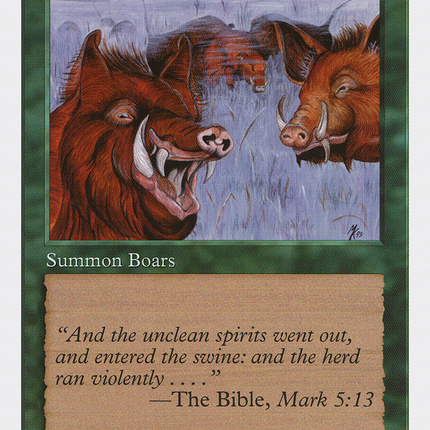 Durkwood Boars [Fifth Edition]