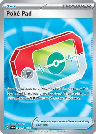 Poke Pad - 113/088 [ME03: Perfect Order] Holofoil