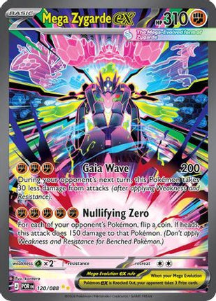 Mega Zygarde ex - 120/088 [ME03: Perfect Order] Holofoil