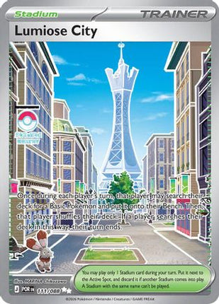 Lumiose City - 111/088 [ME03: Perfect Order] Holofoil