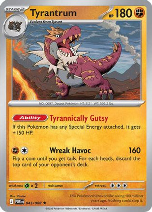 Tyrantrum - 45/null [ME03: Perfect Order] Holofoil