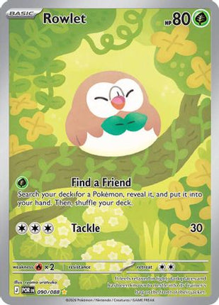 Rowlet - 090/088 [ME03: Perfect Order] Holofoil