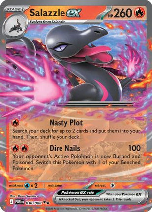 Salazzle ex - 016/088 [ME03: Perfect Order] Holofoil