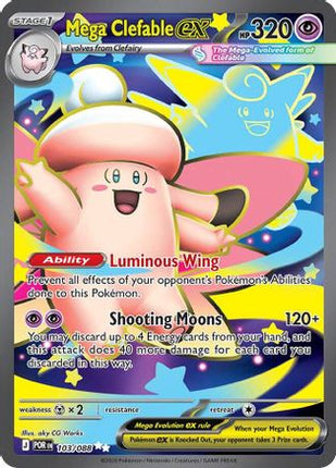 Mega Clefable ex - 103/088 [ME03: Perfect Order] Holofoil