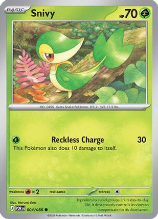 Snivy - 4/null [ME03: Perfect Order] Reverse Holofoil