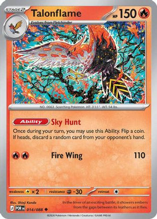 Talonflame - 014/088 [ME03: Perfect Order] Reverse Holofoil