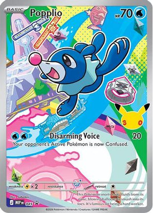 Popplio - 045 - 45/null [ME: Mega Evolution Promo] Holofoil