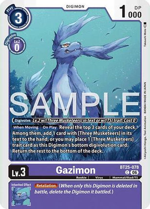 Gazimon [BT25-078] [Dual Revolution]