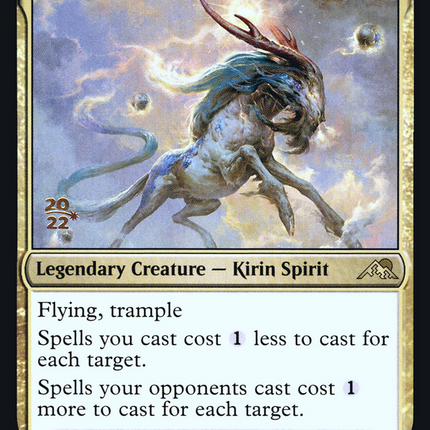 Hinata, Dawn-Crowned [Kamigawa: Neon Dynasty Promos] Prerelease Foil