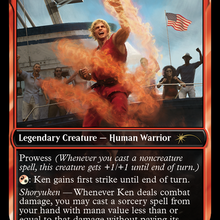 Ken, Burning Brawler [Secret Lair Drop]