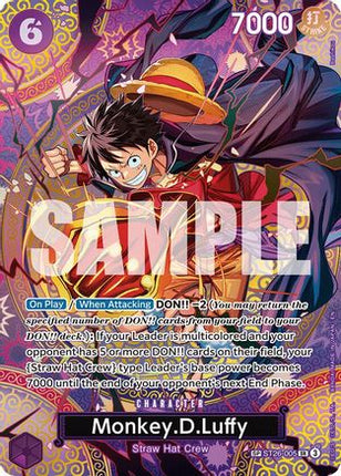 Monkey.D.Luffy (SP) (ST26-005) - Adventure on Kami's Island Foil