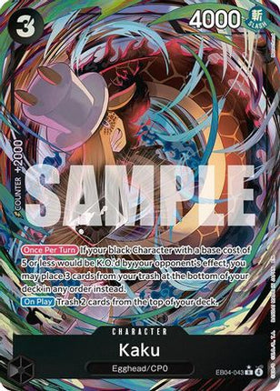 Kaku (Alternate Art) (EB04-043) - Adventure on Kami's Island Foil