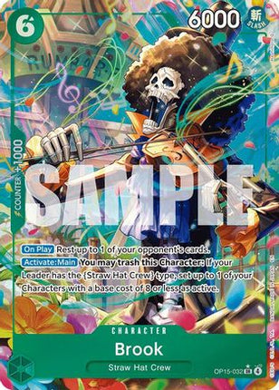 Brook (OP15-032) (Alternate Art) (OP15-032) - Adventure on Kami's Island Foil