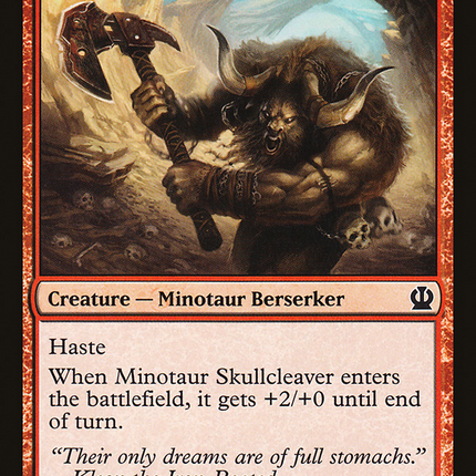Minotaur Skullcleaver [Theros]