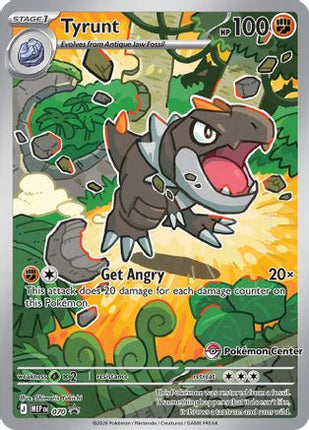 Tyrunt - 070 (Pokemon Center Exclusive) - 70/null [ME: Mega Evolution Promo] Holofoil