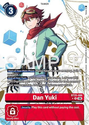 Dan Yuki (Alternate Art) [BT25-086] [Dual Revolution] Foil
