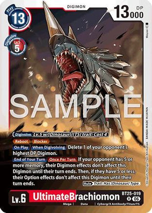 UltimateBrachiomon [BT25-019] [Dual Revolution] Foil