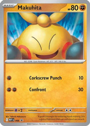Makuhita - 068 - 68/null [ME: Mega Evolution Promo] Holofoil