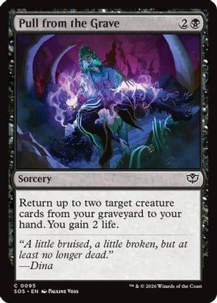 Pull from the Grave [Secrets of Strixhaven] Foil