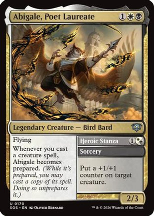 Abigale, Poet Laureate [Secrets of Strixhaven] Foil