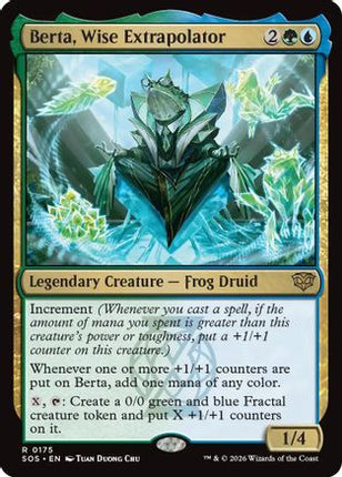 Berta, Wise Extrapolator [Secrets of Strixhaven] Foil