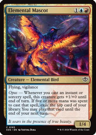 Elemental Mascot [Secrets of Strixhaven] Foil