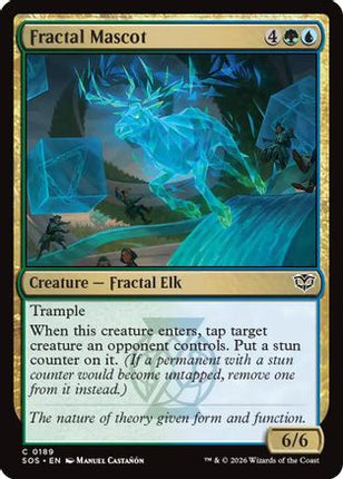 Fractal Mascot [Secrets of Strixhaven] Foil