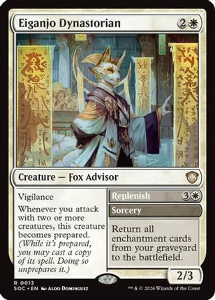 Eiganjo Dynastorian [Commander: Secrets of Strixhaven]