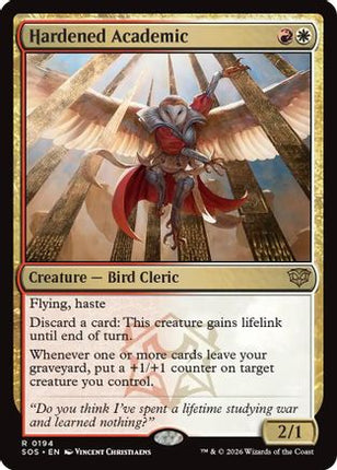 Hardened Academic [Secrets of Strixhaven] Foil